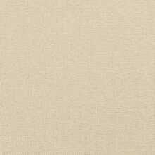 vidaXL Fußhocker Creme 60x50x41 cm Stoff