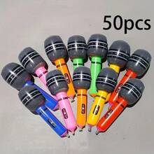 10pcs Colorful Inflatable Microphone -Dynamic Party Gift & Rockstar Themed Event Decoration -Random Colors,Christmas