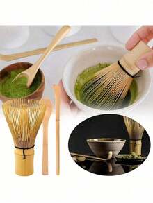 5-Piece Matcha Whisk Set - Matcha Bowl And Bamboo Matcha Whisk, Tea Strainer, Spoon, Teaspoon, Sieve, Whisk Stand. The Perfect Matcha Starter Set, Suitable For Matcha Tea Ceremony, Matcha Set.Infusiones - Multicolor - View 18