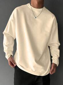 Men's Fashionable New Long Sleeve T-Shirt, Autumn/Winter