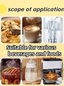 1pc Kitchen Meat Thermometer With Probe, Digital LCD Display For Food Baking, BBQ, And Liquids - Multi-Functional Thermometer Pen With High Accuracy And Instant Read