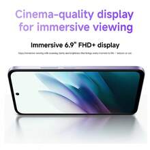 Xiaomi Redmi 15 全球版智慧型手機 NFC 7000mAh 大電池 6.9 吋 FHD+ 沉浸式螢幕 最高 144Hz 高更新率 強大 Snapdragon 685 最高 16GB RAM 支援記憶體擴充 四曲面設計 握感舒適 IP64 防塵防水 33W 快充 50MP AI 雙鏡頭相機系統 智慧切換輕鬆拍夜景 - 灰色 - 查看 5