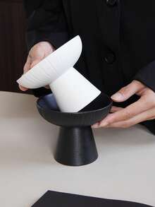 CMYD Studio 1 chiếc bát đựng sữa chua bằng gốm đơn giản, bát đựng trái cây, cốc đựng kem, màu trắng, thích hợp cho bàn ăn, phòng khách, bữa sáng, ngũ cốc, đồ dùng học tập bằng sữa, quà tặng Giáng sinh - Nhiều màu - Xem 3