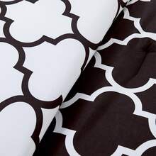 Elegant Comfort All Season Ultra Soft 3pcs Geometric Trellis Comforter Set, Down Alternative Breathable And Comfortable Quilt Luxury Hotel Quality 3 Piece Full/Queen, King/California King And Twin/Twin XL Size Bed Includes 1 Comforter And 2 Pillowcases Bedding Set, Christmas Decorations Gifts, Cozy Winter Styles, Holiday Décor - 黑色 - 查看 4