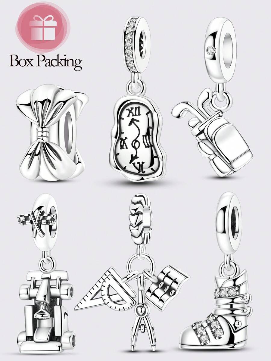 1 件原创设计银色复古北欧符号吊坠 - 维京长船、世界树和锚吊坠,氧化复古工艺,尽显古朴韵味。精心制作的珠子,镌刻精美图案,是 DIY 首饰制作和手链叠戴的理想之选。银质材质不易褪色,是馈赠佳品,也是百搭饰品,适合休闲和正式场合佩戴。 - 銀色 - 查看 1