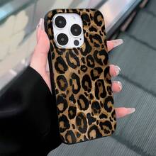 Funda para Teléfono - Funda Suave Mate con Diseño de Estampado de Leopardo Realista y Superficie Texturizada Creada con Tecnología de Impresión UV, Ofreciendo Protección de 360 Grados, Compatible con la Serie de  de Apple 11 a 16. - Estilo 1 (1 pieza) - Ver 8