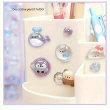 8 Stücke süße Tier Muster 3D Aufkleber - geeignet für hellgrundige Designs, Handyhüllen, Notizbuch Dekorationen, Basteleien, Schere Aufkleber, Tagebuch Erweiterungen, 3D Prägung Aufkleber, Graffiti Aufkleber