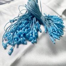 Cordón de etiqueta colgante de poliéster, firmemente cerrado, adecuado para ropa, zapatos, etiquetas de equipaje, etiquetas de regalo, etiquetas de precio y accesorios DIY