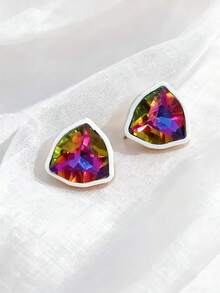 Ohrstecker Strass Dekor - Verschiedenfarbig - Übersicht 15