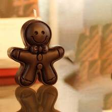 1pc Christmas Snowflake Valentine's Day Wedding Dress Creative Styling Atmosphere Scented Candle Souvenir Handmade Wedding Dress Fragrance Candle, Christmas Decorations, Christmas Gifts