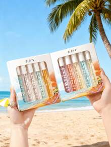 1 Bottle/10 Bottles Limited Edition Portable Multi-Layer Happiness Fragrance Spray, Infused With Long-Lasting, Natural, Fresh And Alluring Fragrance Essence, Emanating Elegant Scents Of Rio De Janeiro Vanilla, Coconut, Fruit, Citrus Wood And Oceanic Harmony, Aromatherapy Air Freshener - Multicolor - View 8
