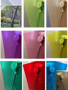 10/8/6 Pcs A4 Size Colorful PVC Plastic Sheets, PP Semi-Transparent Thin Hard Sheets, Transparent PVC Sheets, Colored Gel Sheet Plastic Thin Sheets, Handmade DIY Translucent Gel Plastic Sheets School Supplies, Back To School