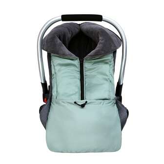 Baby Stroller Bassinet Sleeping Bag With Detachable Windproof Foot Cover, Padded Stroller Seat Cushion, Warm And Windproof