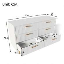 Dressers & Chests Of Drawers - White - View 10