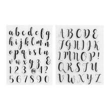 Cake Decorating Tools Alphabet Fondant Cake Stamp Silicone Mold Letters Biscuit Fondant Mold Baking Tools Cake Embosser Stamp - 彩色 - 查看 25
