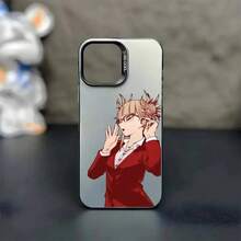 Funda de teléfono H-Himiko T-Toga Waifu Anime para 17,16,15,14,13,12,11,Pro,MAX air, cubierta negra mate a prueba de golpes - Z3 - Ver 9