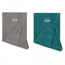 1 件多用途超细纤维吸汗健身毛巾，速干毛巾，适合户外跑步、健身器材垫、精美刺绣图案面巾、浴室浴巾秋季装饰、假日家居浴室装饰海滩必需品返校