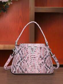 Bolso de mujer de moda elegante con degradado de color, bolso de mano en forma de V mediano, bolso cruzado de lujo y estilo tranquilo, adecuado para fiestas, cenas, exteriores y uso diario