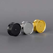 2 件全新 DIY 耳塞 不锈钢耳道塞 穿孔饰品 扩耳器 吊坠耳塞 女士耳环 - round - 查看 3