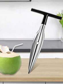 1pc Coconut Opener Tool, Coconut Meat Shredder, Coconut Shell Opener, Coconut Cracking Tool - Multicolor - View 1