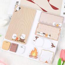 [Süßes Dackel Haftnotizen Set] Beinhaltet verschiedene Dackel und Pfoten-förmige Haftnotizen, selbstklebend und leicht abzureißen, glatte Beschriftung, in unterschiedlichen Größen, geeignet für Büro-Notizen, Tagebuch-Dekoration, ein sinnvolles Geschenk für Hundeliebhaber~