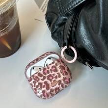 扎染蓝色豹纹软壳，适用于 Apple Pro 3、4 无线蓝牙耳机 - 多色 - 查看 7