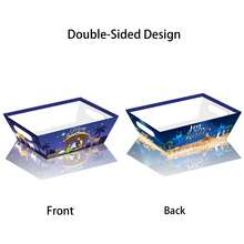 36pcs/Set Christmas Nativity Gift Box, 12pcs Boxes + 12pcs Bags + 12pcs Pull Flowers, Suitable For Christmas Gifts, Wedding Parties, Gatherings, Christmas Eve Gifts Packaging