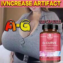BUPORAI G-Curve - Para Caderas, Muslos Y Busto Más Voluminosos - Equilibrio Hormonal, Elasticidad De La Piel Y Soporte Para Modelar El Cuerpo - 120 Unidades - Una botella - Etapa de prueba - Ver 5