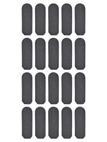 1pc 10pcs Stainless Steel Foot File Callus Remover, Pedicure Tools, Removable Refill Emery Paper For Foot Care - Multicolor - View 12