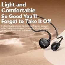 TAA1609 New Generation Over-Ear Wireless Bone Conduction Headphones, Lightweight Portable High-Resolution Audio, Long Battery Life, Noise Cancellation, Touch Control, Waterproof Headphones For Running Sports Fitness Swimming - 彩色 - 查看 8