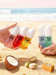 Xịt thơm phòng Brazil 50ml, 5 mùi hương, dùng trong nhà và ngoài trời, hương thơm đa tầng giúp cải thiện tâm trạng, hương thơm tự nhiên tươi mát và quyến rũ lâu dài, pha trộn các nốt hương dừa, mận, hoa violet, hồ trăn và hoa nhài, cùng với hương hoa quả cam quýt và hương gỗ biển, thích hợp cho các buổi hẹn hò, tiệc tùng, tụ họp, kỳ nghỉ, nhà cửa, khách sạn, văn phòng. - Nhiều hương thơm - Xem 2