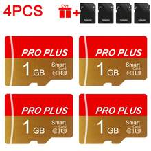 4-Piece Micro SD/TF Card Set (Includes Adapter) | Full Sizes: 128GB/64GB/32GB/16GB/8GB/4GB/2GB/1GB/512MB/256MB/128MB/64MB | Compatible With Phones/Tablets/Cameras/Dash Cams/Camcorders/Car Stereo/Game Consoles - Gold - View 11