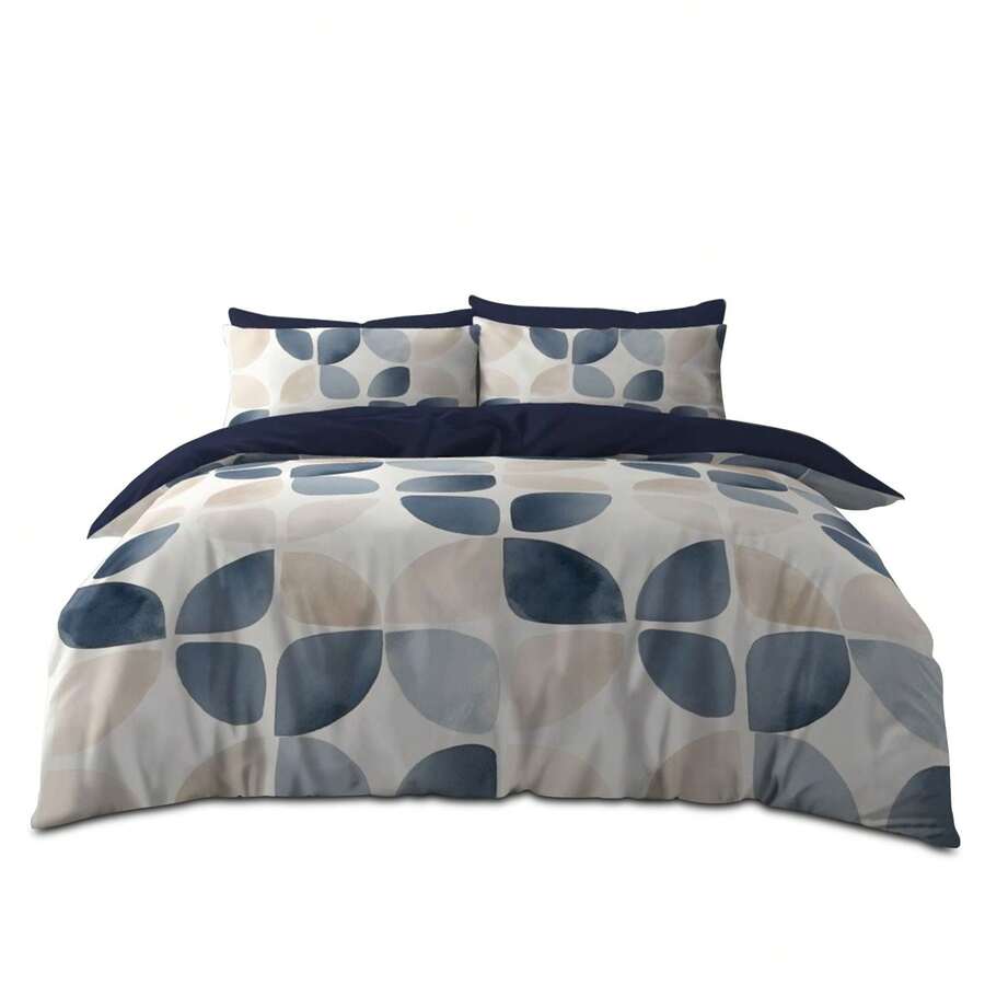 VELVETIO Premium Rae Printed Duvet Cover Set And Matching Pillowcase Soft Warm And Lightweight Quilt Bedding For All Seasons