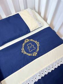 Baby Sheet Sets With Pillowcases - Gấu vàng Ả Rập - Xem 4