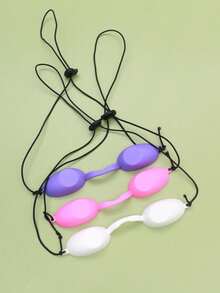 Tanning Eye Mask, Beauty Patient Goggles, Sun Uv Goggles, Tanning Goggles, Eye Mask, Laser Hair Removal Goggles, Suitable For IPL LED UV Lamp, No Light Shield, Transparent - Multicolor - View 8