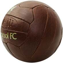 Liverpool FC Retro Football (Brown) - 100% Mixed - (BS2261) - Brown - View 2