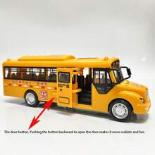 Toy, Children's Toy Car, Toy Car, With Lights And Sounds, Inertial Powered, Bus Model, Party Gift For Boys, Children's Game, Children's Birthday, Children's Toys, Interactive Children's Game, Boys' Toys, Toy Children, Children's Toy Car, Party Favors, Christmas, Halloween, Toy Car, Toy, Gift For Boys, Birthday Gift - Multicolor - View 10