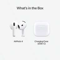 Apple AirPods 4 With USB-C Charging Case (4th Generation)