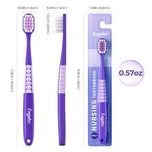 10pcs Adult Medium Toothbrushes. Whitening Toothbrush With Spiral Medium Bristles, Suitable For Stains From Smoking, Tea And Coffee. Deep Plaque Removal. Rounded Bristle Tips, Suitable For Gentle Cleaning - Xanh đậm - Xem 4