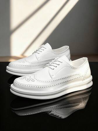 Minimalist Fashion Designer Men's Penny Loafers, Soft Lining, Comfortable Round Toe Formal Leather Shoes, Elegant Gentleman Business Commute Office Glossy Patent Leather, Thick Rubber Sole, Casual Dress Shoes For Couples, Weddings, Parties, Festivals, Spring/Summer/Autumn, Size Runs Small, Please Order One Size Up