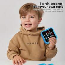 4-In-1 Tic Tac Toe Game Set For Kids, Includes 1v1 Battle, Whack-A-Mole, Memory Challenge Games, Portable Game Board, Suitable For Boys And Girls Party, Travel And Home Use, Birthday, Halloween, Christmas Gifts (Some Accessories Color Random) - Tic-tac-toe - View 6