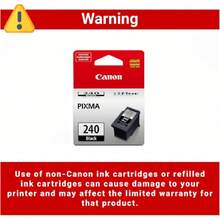 Can PG-240 Genuine Black Ink Cartridge, Compatible With MG2120/3120/4120, MX512/432/472/372/392/522/532/452, MG2220/3220/4220/3520/3620, TS5120,23715334 - Multicolor - View 5