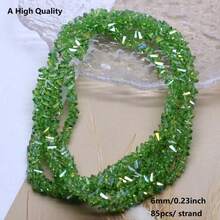 AAA High Quality 6mm Faceted Triangle Glass Beads Loose Spacer Glass Beads For Jewelry Making Bracelet Necklace DIY - 6mm Triangular Beads - View 25