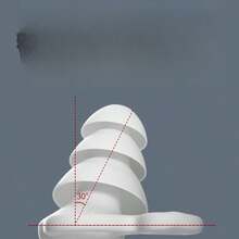 2pcs Reusable Silicone Earplugs - Reduce Noise, Prevent Snoring And Swimming Comfort, Quiet Night Rest, Earplugs Anti Noise Sleep Sound Insulation And Noise Reduction Sleep Special Super Strong Anti Noise And Noise Reduction Silent Snoring Swimming Artifact, Reusable And Easy To Clean, Suitable For Deep Sleep, Travel, Swimming,