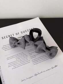 1 Stück koreanische Jeans-Schleife Haarclip, neuer Stil Haarclip, hinten am Kopf, große Haarspange für Mädchen Haarspangen Winter Haarzubehör