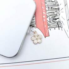 1 Piece - Exquisite Personalized Flower Dust Plug - Suitable For Type-C Charging Port Dust Plug - Small, Portable And Practical