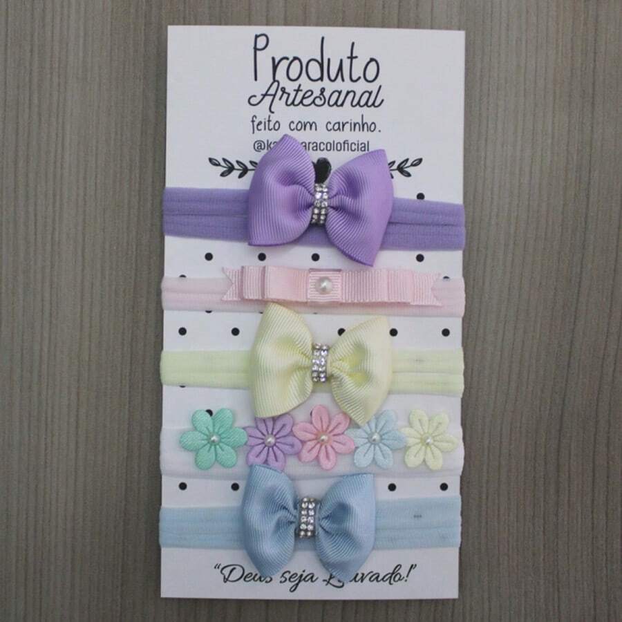 Promotion Hair Accessory Kit For Baby Girls Charming Colors - Tie Dye - View 1