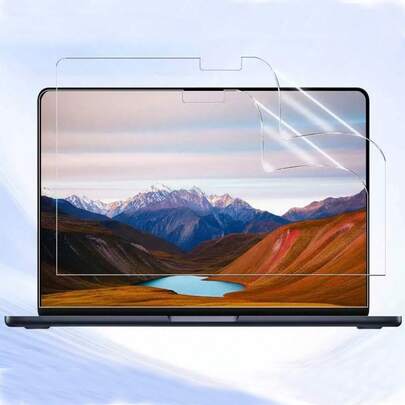 2 piezas de protector de pantalla PET de alta definición y alta transparencia, con cobertura de pantalla completa, fuerte resistencia a las huellas dactilares, sensibilidad táctil, película protectora, protector de pantalla, compatible con MacBook/Electrónicos/Suministros de oficina/Accesorios de computadora/Protector de pantalla de computadora/Funda Air 13/Protección de computadora/Accesorio/Computadora/Pantalla de computadora