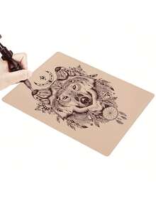 1 pezzo/5 pezzi di pelle di silicone per pratica di tatuaggi - spessore 1mm, pelle di pratica realistica a doppia faccia per tatuaggi, microtatuaggi, sopracciglia e labbra - strumenti e accessori morbidi, pelle di silicone bianca per pratica di tatuaggi, dimensioni ridotte, ideale per principianti