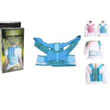 Corrector de postura y soporte para espalda y area lumbar infantil para niño y niña - Azul - Ver 6